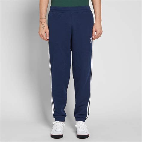 Adidas 3 Stripe Sweat Pant Collegiate Navy 